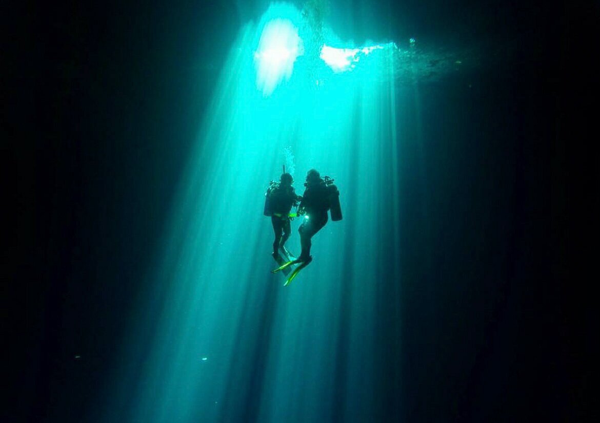 Cave dive training course in Varadero, Cuba